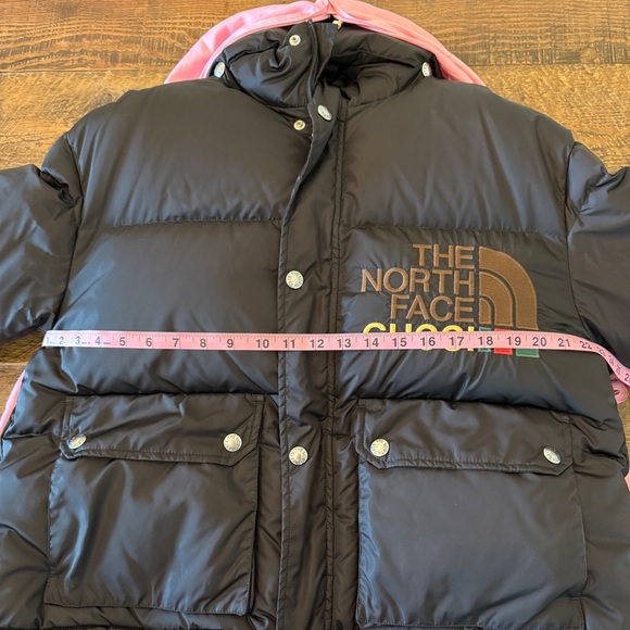 Gucci x Northface Black Puffer sz XS - Picture 13 of 16
